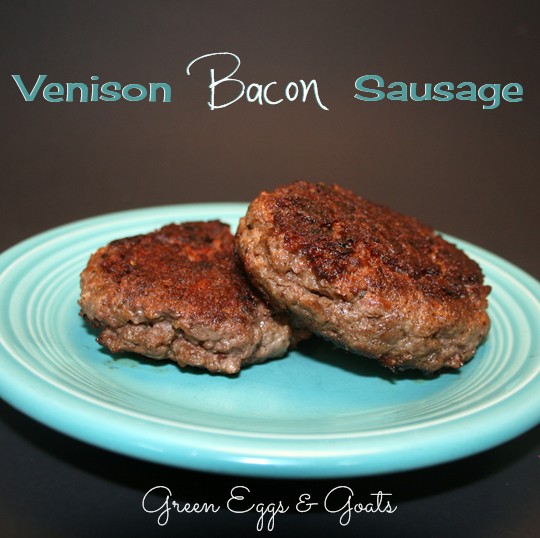 Venison Bacon Sausage