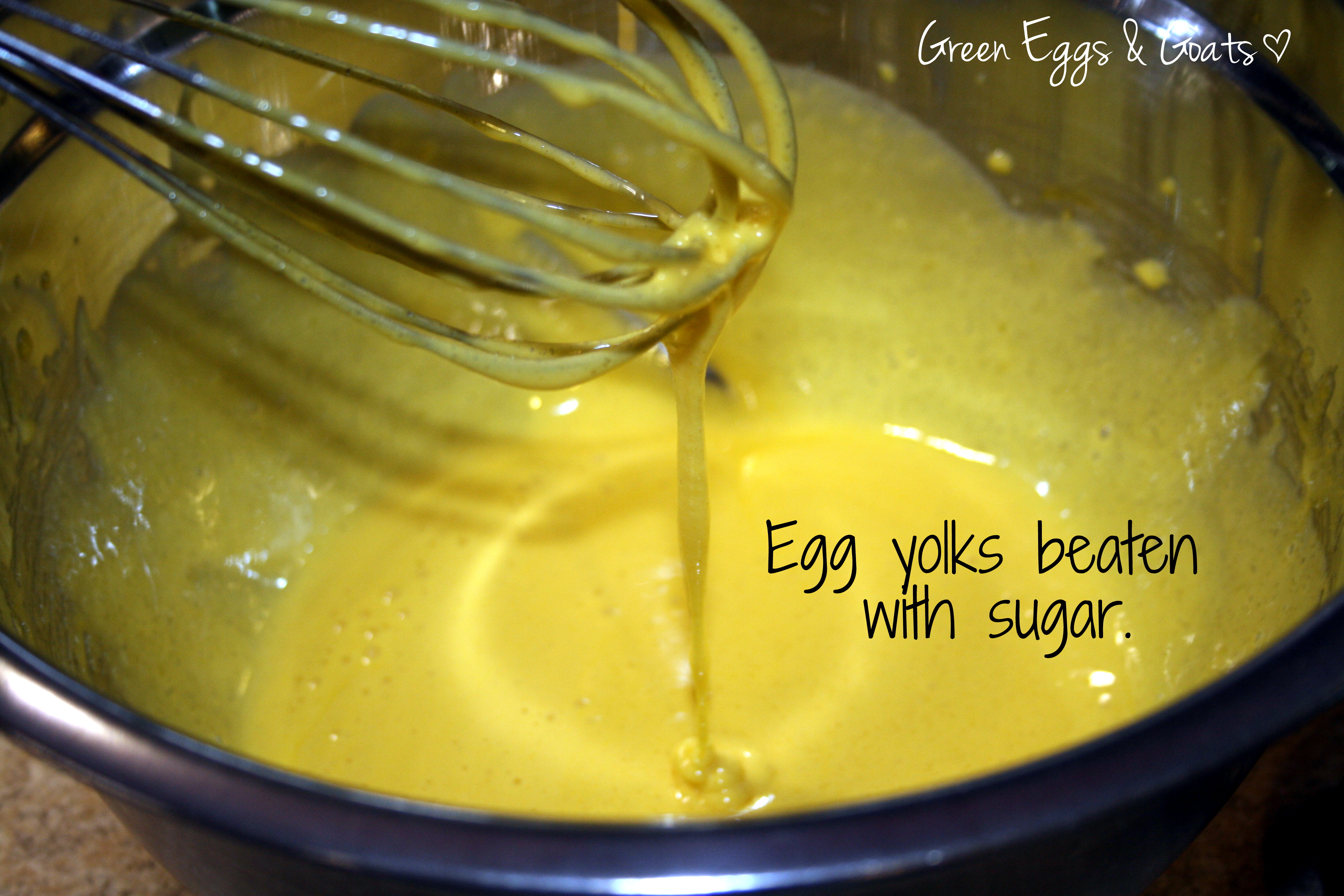 Egg Yolks Beaten With Sugar Green Eggs And Goats 5064